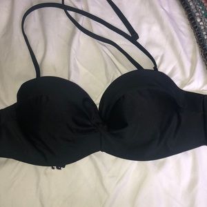 Black bikini top
